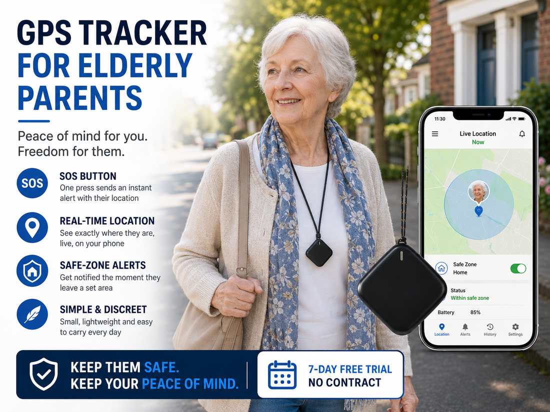 GPS Tracker for Elderly Parents