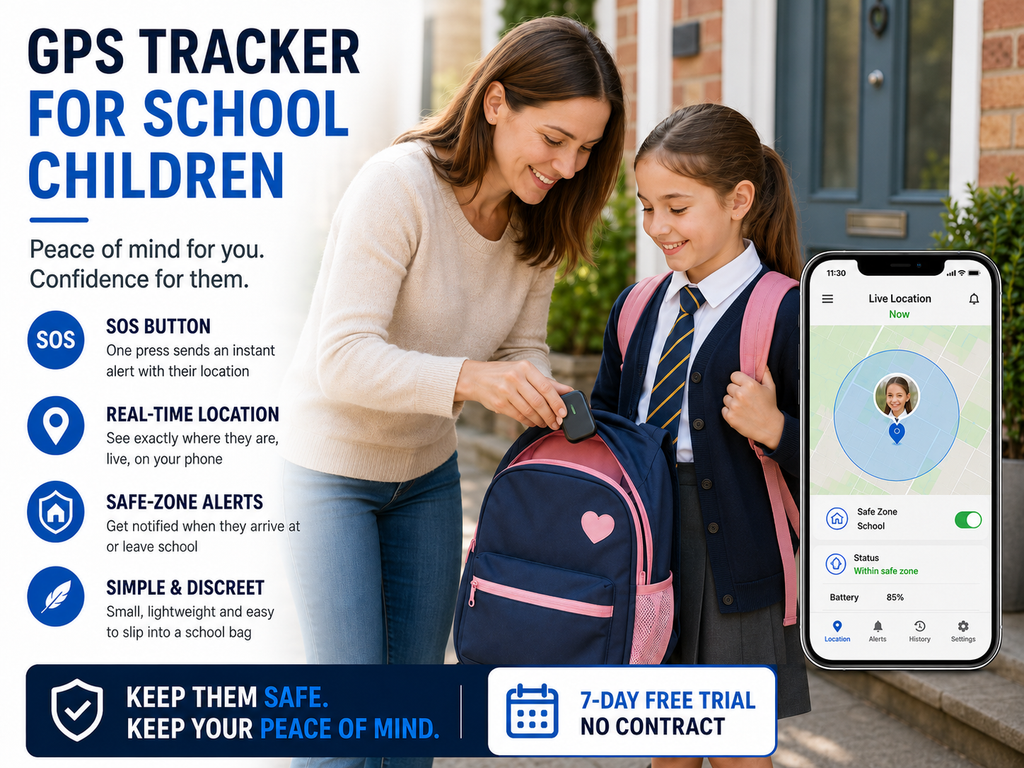 Personal Asset GPS Tracker Real-Time Tracking