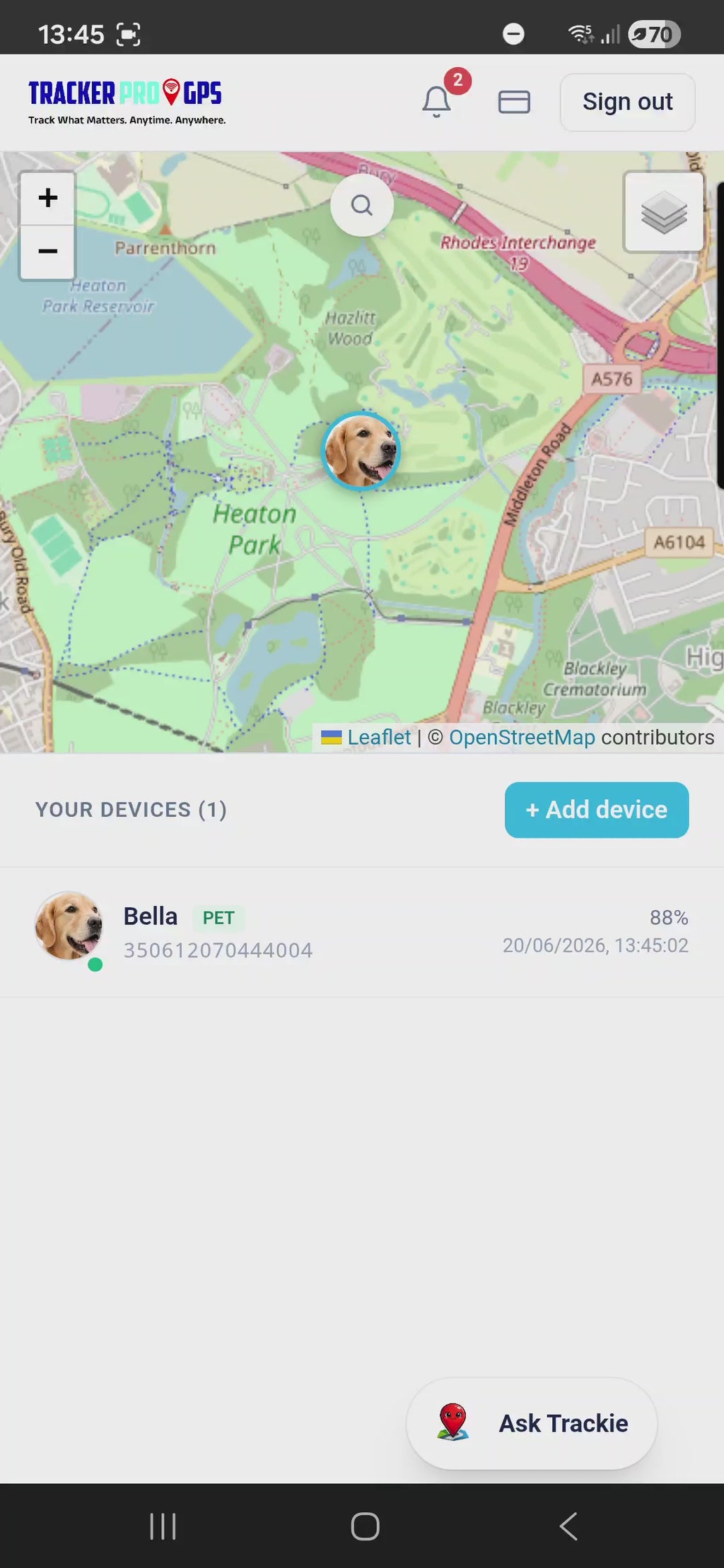 Pet Tracker Pro GPS Real time Tracking